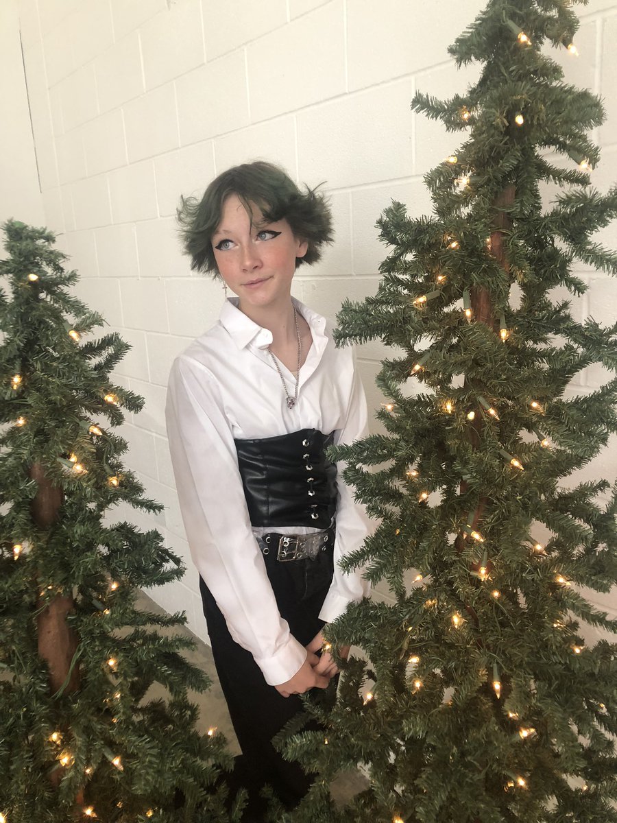 Margaret in trees.