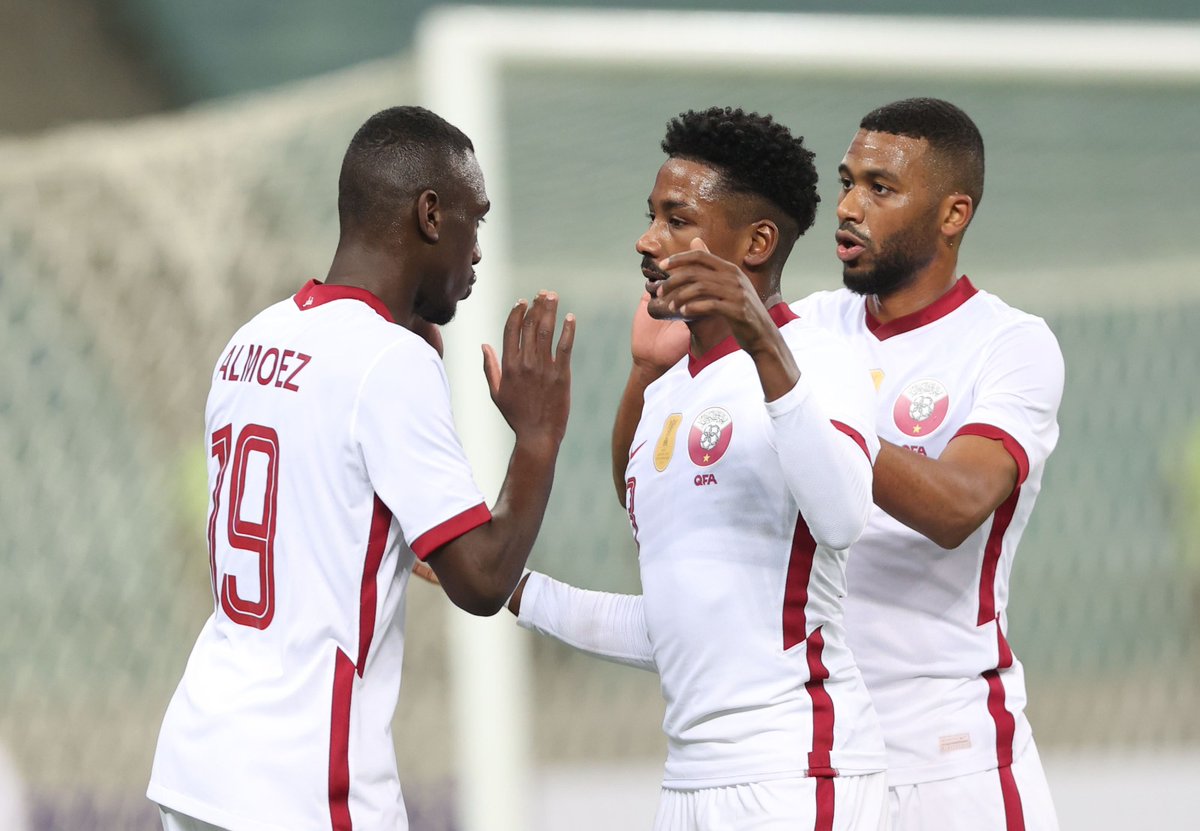 QFA_EN's tweet photo. ๐ธ | Moments from the game between Azerbaijan and Qatar
#EuropeanQualifiers
#QatarInEurope https://t.co/gncz6PWTOM