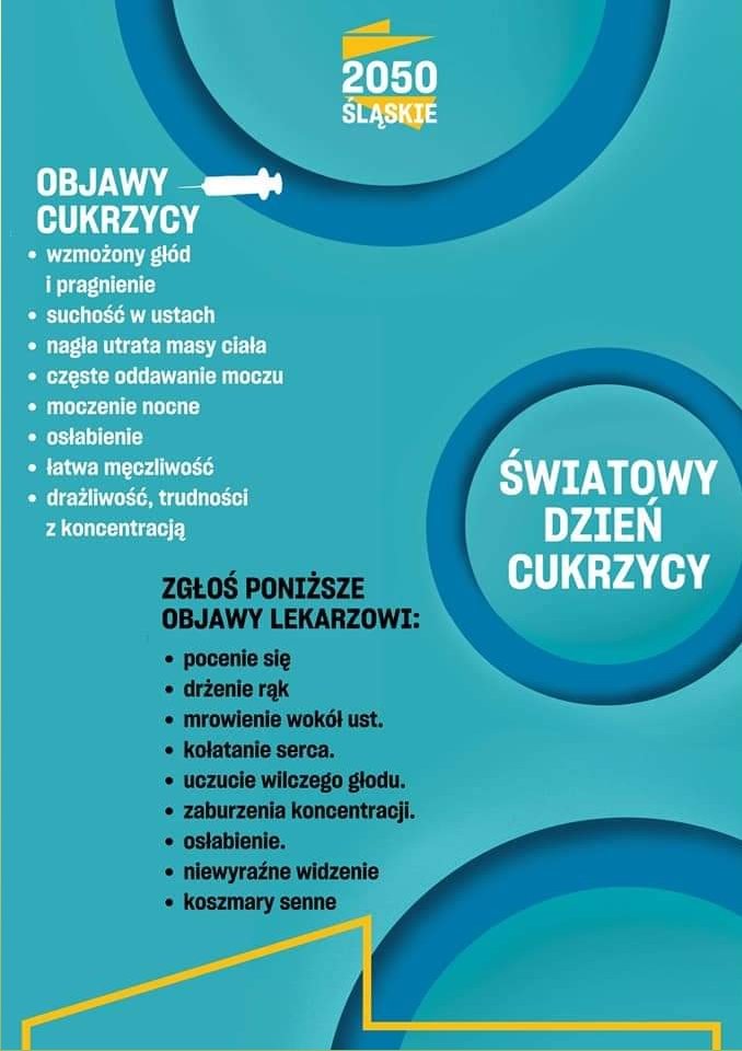 KamilWnuk22's tweet photo. 🔵🟡 Solidarni z Diabetykami 🟡🔵
🔵Obchodzimy dzisiaj Światowy Dzień Walki z Cukrzycą i jednocześnie setną rocznicę odkrycia insuliny.🔵

👨‍👩‍👦‍👦A Wy kiedy się ostatnio badaliście? 
#solidarnizdiabetykami
@PL_2050
#dbamozdrowie https://t.co/CdYKMwKDdj