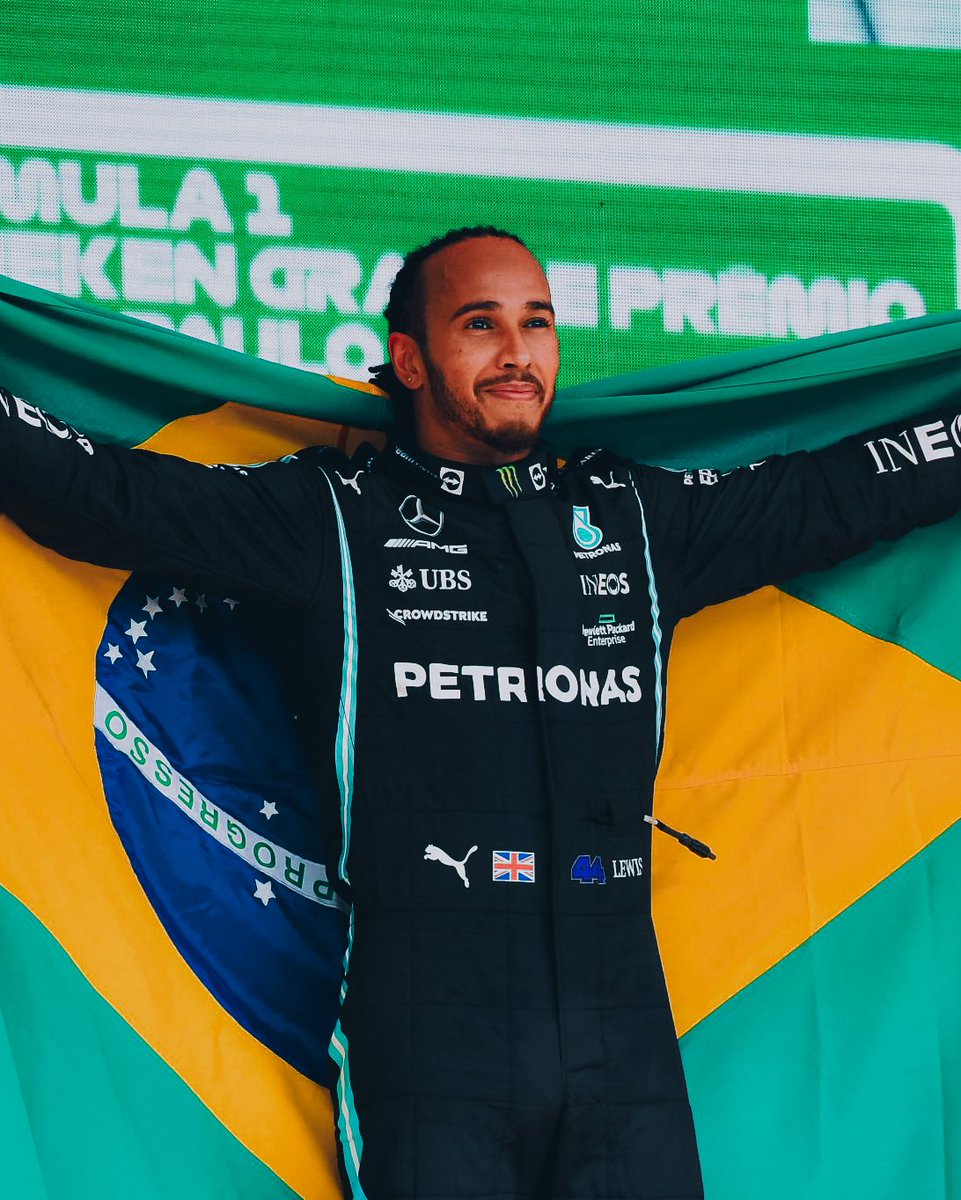 lhamiltoncrew's tweet photo. AND STILL PROOF THAT WHERE YOU START DOES NOT DECIDE WHERE YOU FINISH. 💚 #StillWeRise #BrazilGP https://t.co/gzg3OwA5Zg