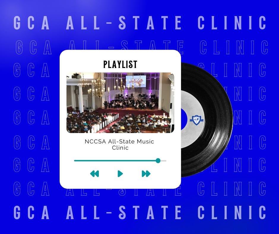 theknightsofGCA's tweet photo. Congrats GCA Band and Choir on your hard work this past Thursday–Saturday. 

The music clinic concluded with epic performances in the great Binkley Chapel on the campus of @SEBTS. https://t.co/o7VLCSWZu3