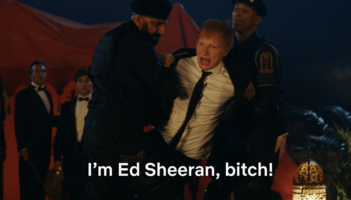 Ed sheeran red notice