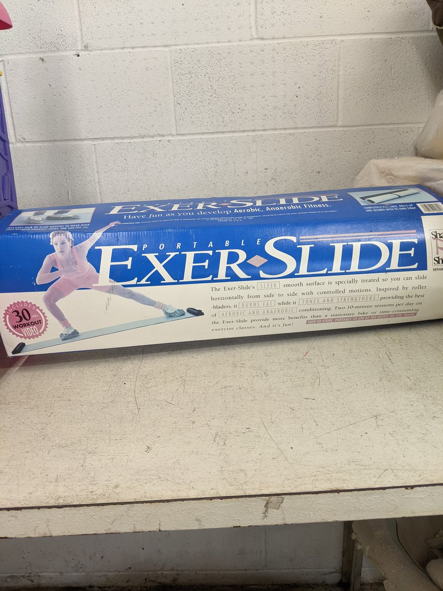 My mind has just been blown. Time to finally get fit! #exerslide