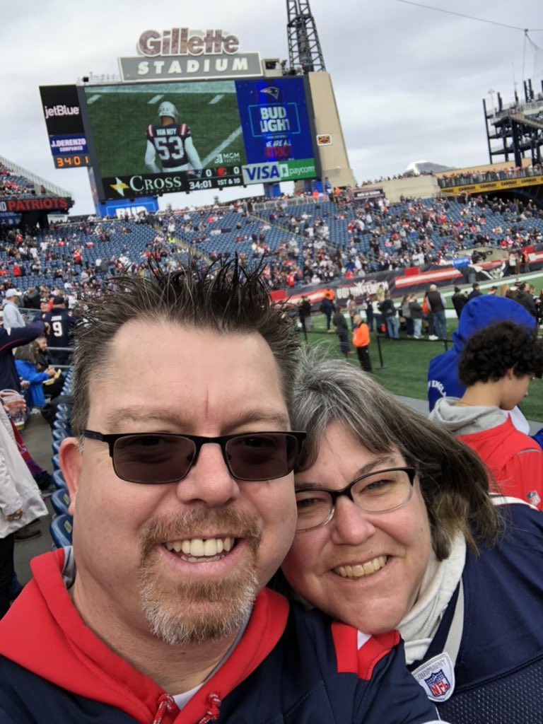 Jim_Evans14's tweet photo. 1st ever #Patsgame #NFLgame @Patriots https://t.co/0qyRpSZeNp