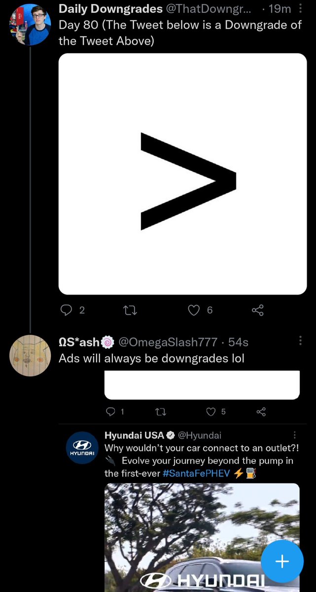 DowngradeContxt's tweet photo. @ThatDowngrade Any tweet that anyone finds below will be a downgrade 80-90% of the time (such as how the tweet of my actual account being under, which means I'm a downgrade) https://t.co/TbIFcMQpuT