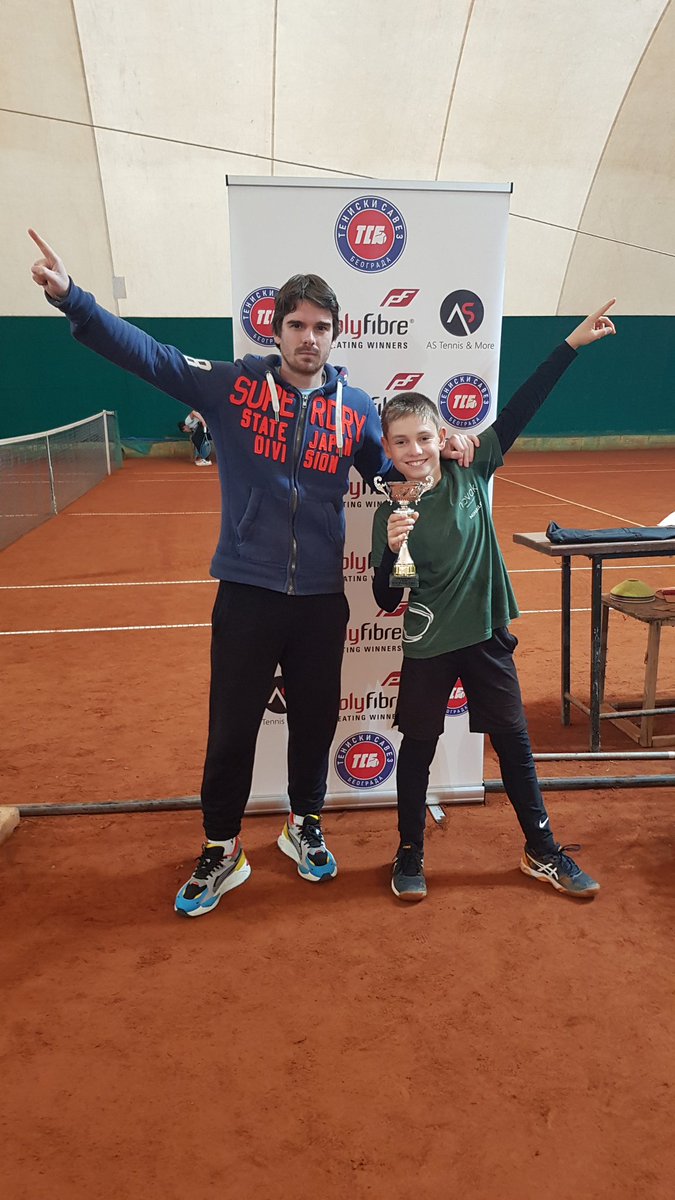 MihailoTopic's tweet photo. My first U16 title!!! Idemooo 💪🏆🎾 https://t.co/bDN23Adce2