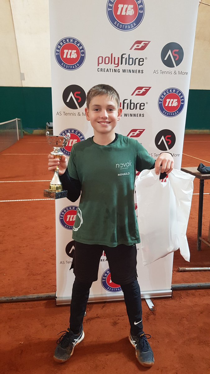 MihailoTopic's tweet photo. My first U16 title!!! Idemooo 💪🏆🎾 https://t.co/bDN23Adce2