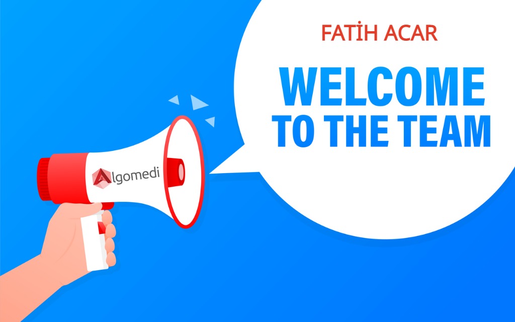 Our team is always growing. Welcome aboard! Fatih ACAR

#Algomedi #newteammember #growingteam