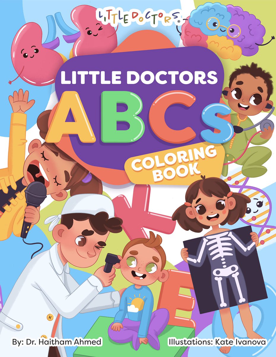 A few months ago someone told me it’s silly for a cardiologist to make children’s books. So I published a coloring book instead! 🖍😁

Available for $4.99:
amazon.com/dp/B09LGLV9H2