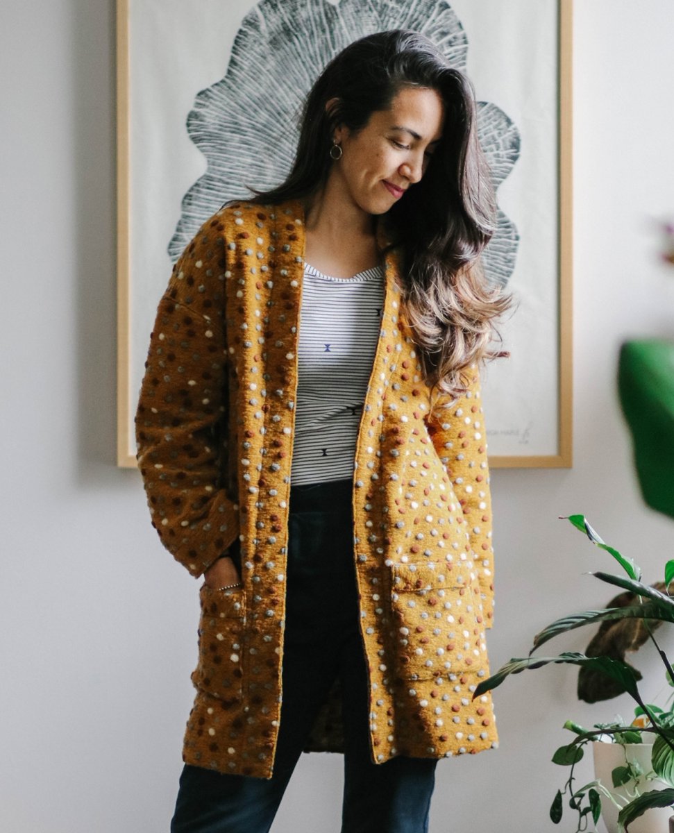 MinervaFabrics's tweet photo. We've loved this textured boiled wool fabric since it first arrived at Minerva but we love it even more after seeing this gorgeous #TessuitiPatterns #BerlinJacket from @melissalowrydesignﾠ
⁠
https://t.co/Gl6xnUSE7s

#Minerva #MinervaMakes #MinervaMakers  #BoiledWool https://t.co/JdMGvL7RKN