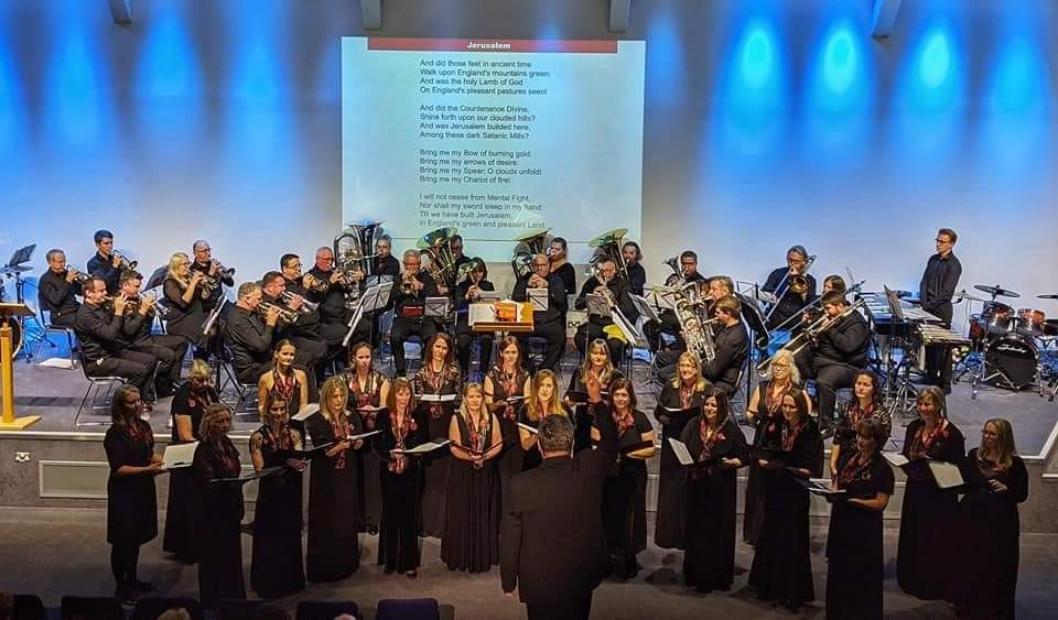We were so honoured to be part of the Festival of Remembrance with Filton Concert Brass last night, @FiltonConcert Brass you were fantastic &amp; it was a pleasure to perform with you. Thank you