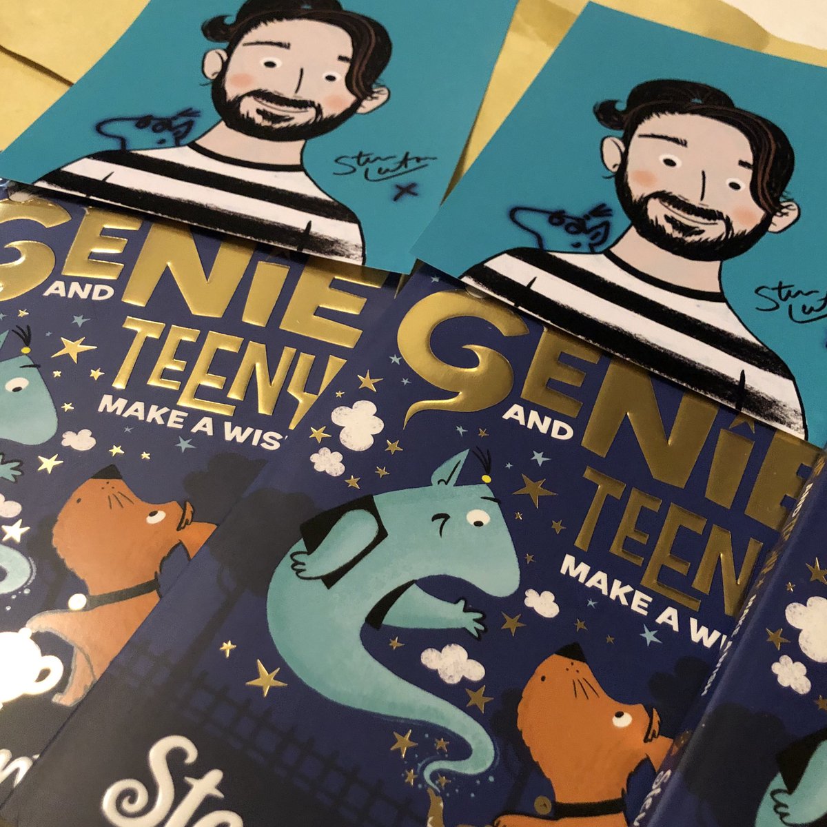 VIPreading's tweet photo. One of our most popular #VIPbookboxes is still the brill #GenieandTeeny by @StevenLenton! 🧞‍♂️ 🐶 Over 80 sold! 🎉 

Question is, who’d like to see the book box upgraded to include book 2 - Genie and Teeny: Wishful Thinking?! (A 2-in-1 box for a great price) 😃 https://t.co/AtIreCQuGX