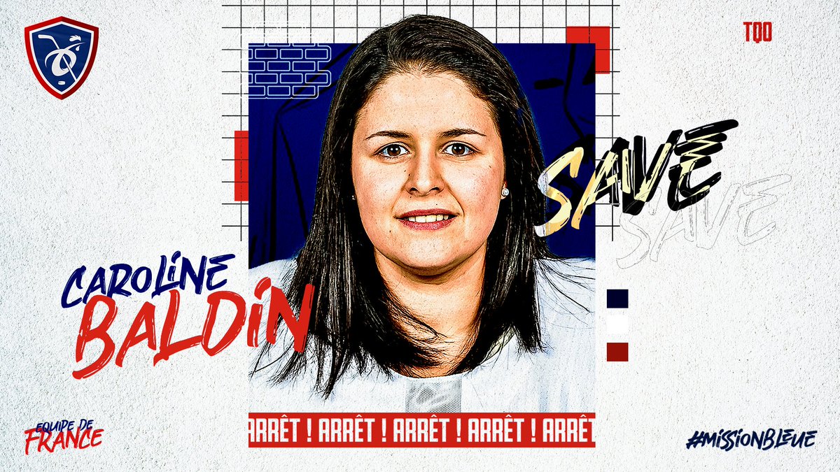 Hockey_FRA's tweet photo. 🇸🇪 3-2 🇫🇷
56"52 : Superbe arrêt de @caro_baldin sur un beau shoot de Josefin Bouveng !
#SWEFRA #ObjectifJO #MissionBleue https://t.co/QCro25X4hE