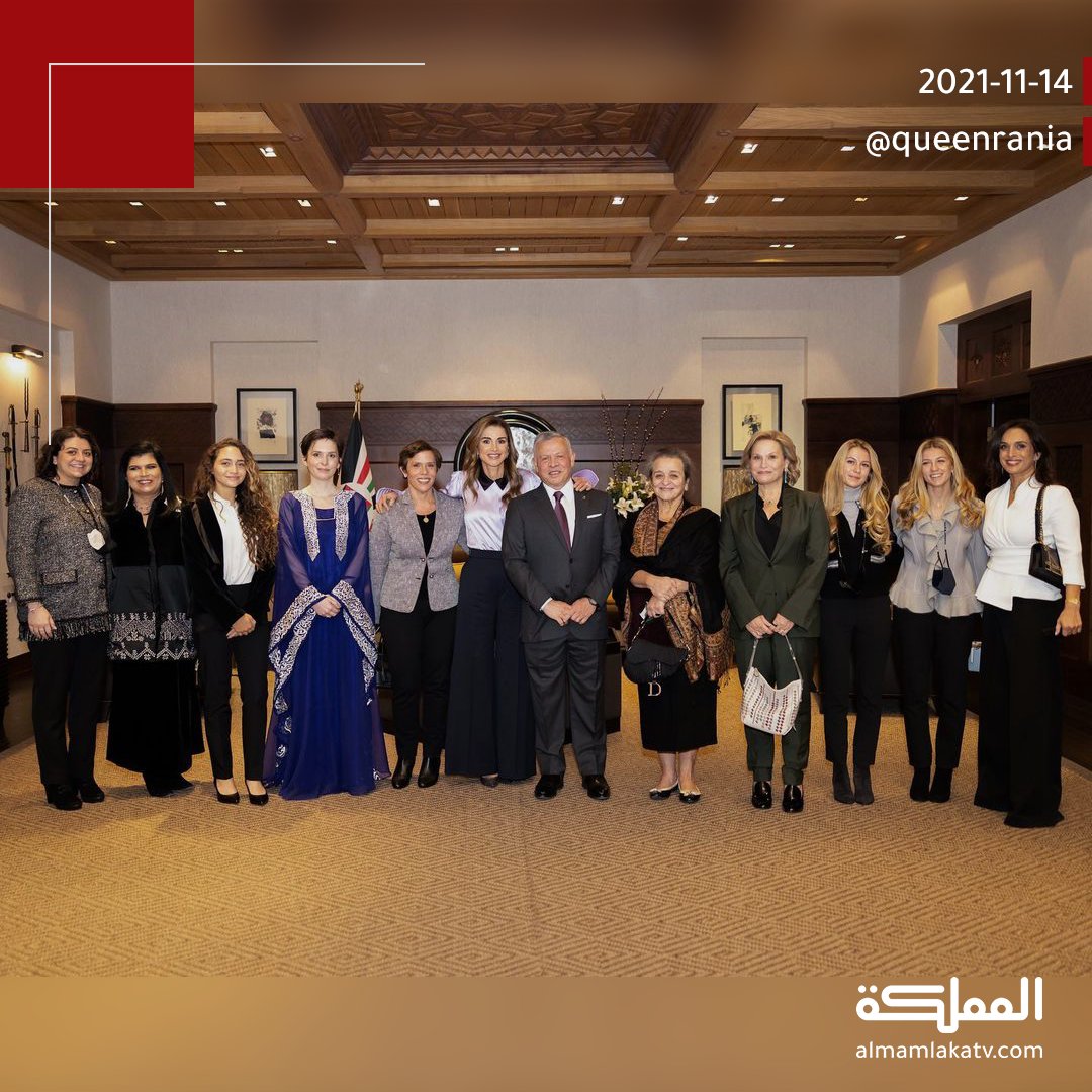 AlMamlakaTV's tweet image. الملكة رانيا تنشر صورا من حفل التكريم الذي أقيم اليوم بمناسبة ذكرى ميلاد الملك الحسين بن طلال طيب الله ثراه، وتعلق: لمة العيلة

#الأردن #هنا_المملكة