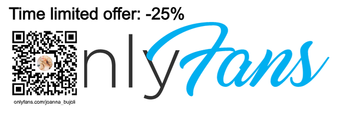 Don't wait! It's a time-limited offer of -25% for my OF account. https://t.co/4ROvbMZfmr  #joannabujoli<a href="/tag/actress"class="tags"><span>#actress</span></a><a href="/tag/porn"class="tags"><span>#porn</span></a><a href="/tag/femdom"class="tags"><span>#femdom</span></a><a href="/tag/fetish"class="tags"><span>#fetish</span></a><a href="/tag/joanna"class="tags"><span>#joanna</span></a><a href="/tag/domes"class="tags"><span>#domes</span></a>