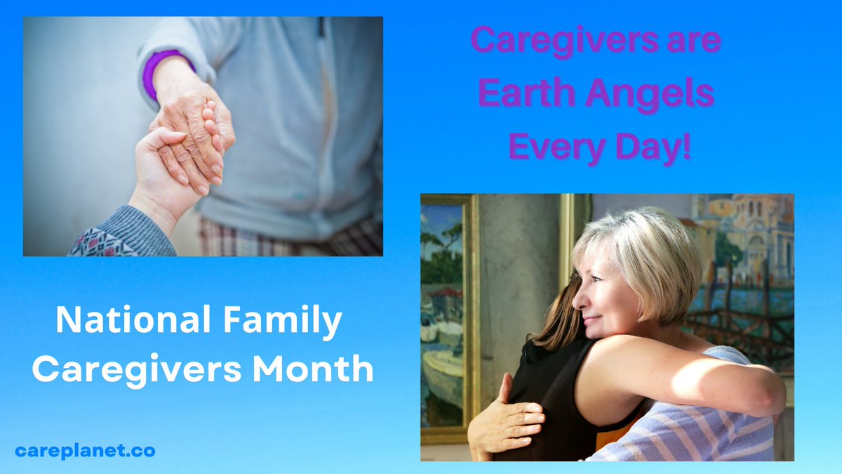 Caregivers are Earth Angels Every Day! 😇💕 #Caregivers #NationalFamilyCaregiverMonth