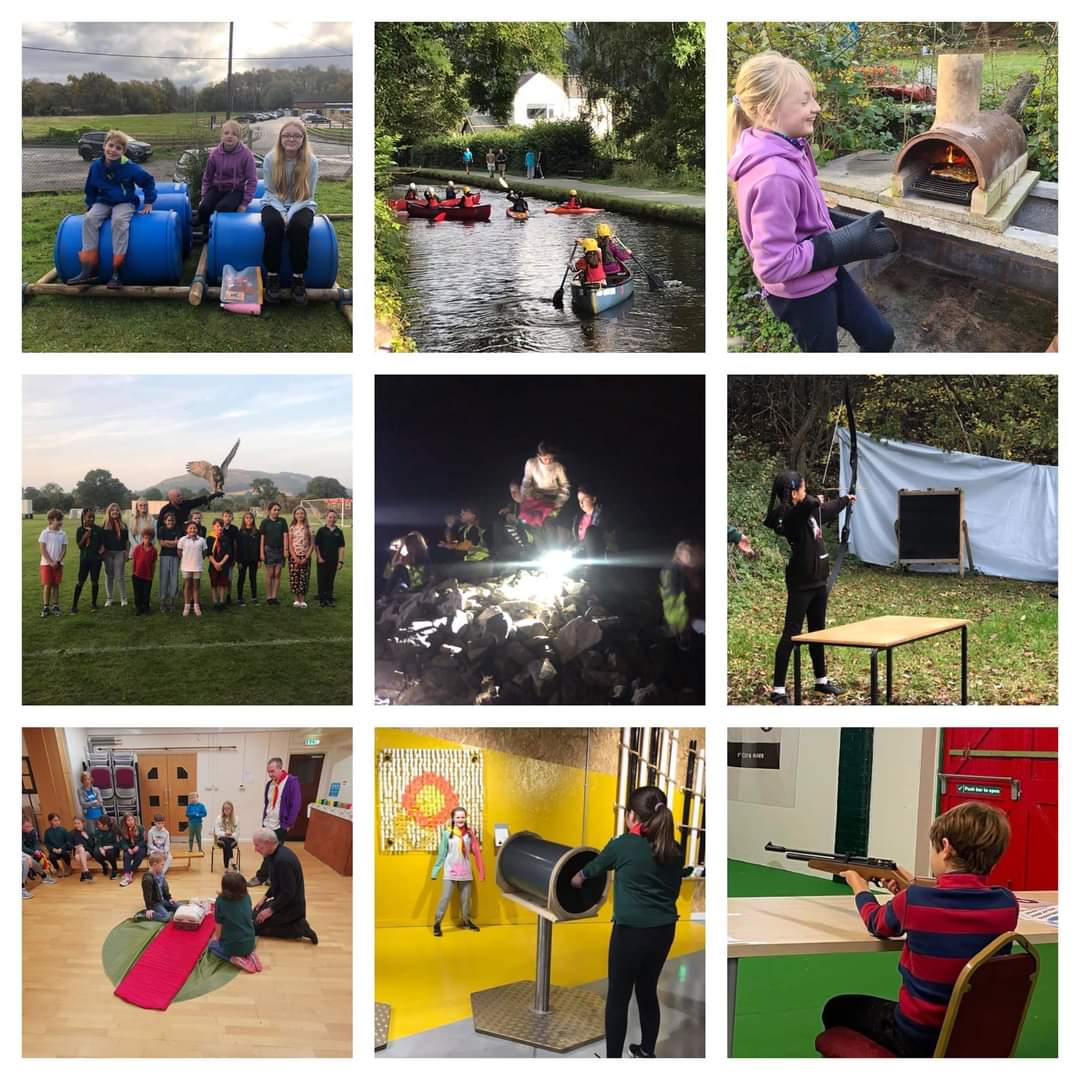 A little look at some of the activities that our Cubs and Scouts have done since the summer.  😎 #scouts #cubs #fun #skillsforlife