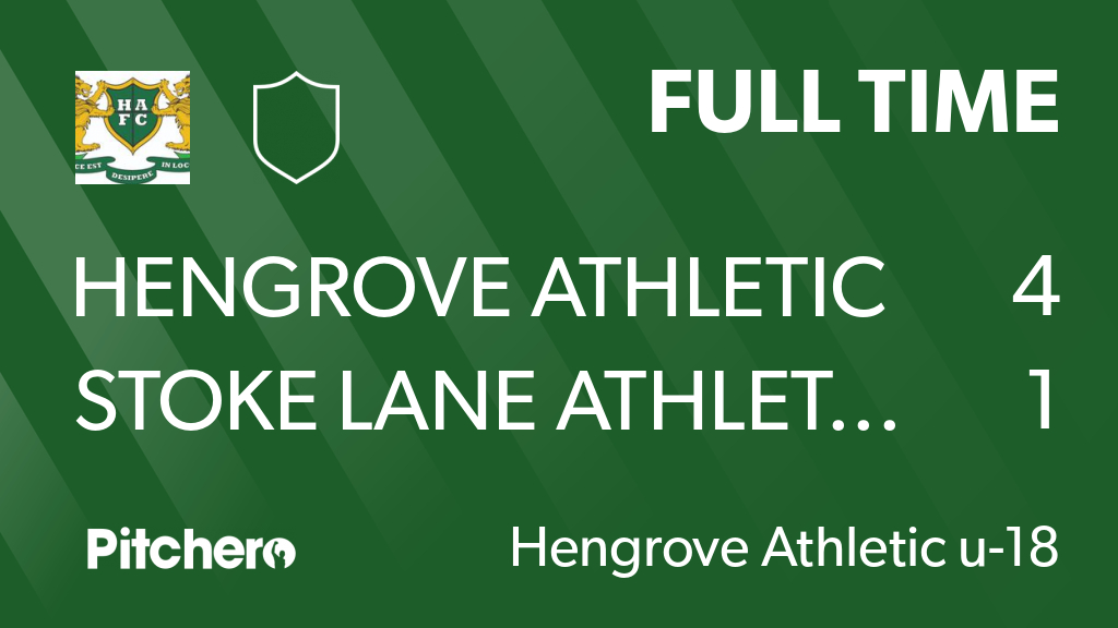 HengroveAFC's tweet photo. FULL TIME: Hengrove Athletic FC 4 - 1 Stoke Lane Athletic Lions
#HENSTO #Pitchero
https://t.co/WGqSnn8Q8t https://t.co/FgQYlkYaYk