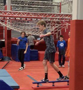 bartlop's tweet photo. So proud of my son in his first ninja competition ever today. ๐ช Heโs really worked hard. Got knocked out a little earlier than he wanted to, but he learned a lot and will be more ready for the next competition. So exciting to finally see him out there. #bamfninja #ninjamom https://t.co/b2YdfQfxct