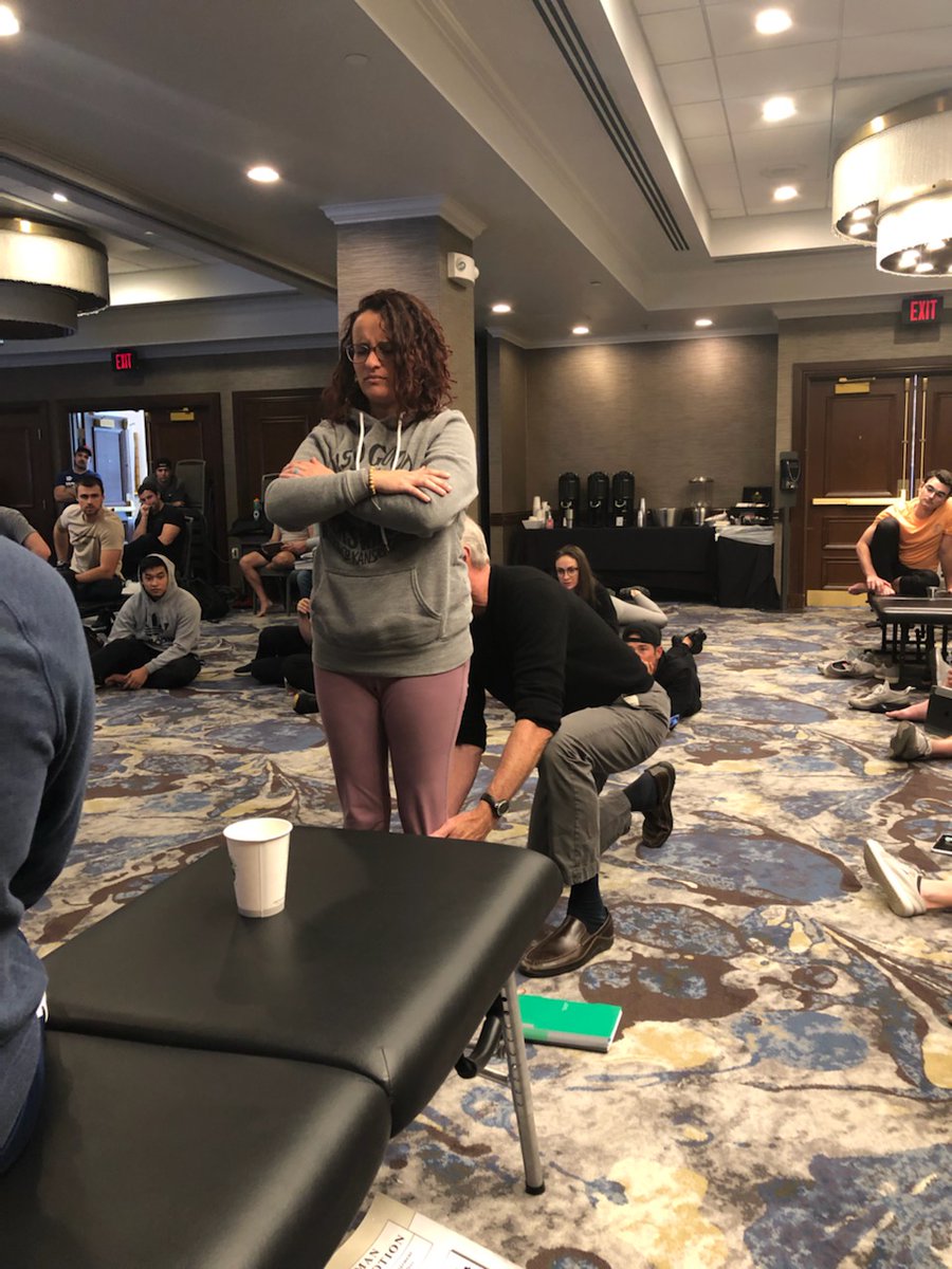 gaekcr31's tweet photo. Learning from my gait Jedi Master and planning to put our brains together and show what we see in the clinic with neuropathy patients! Grateful to learn from the best! 🙌🏽 yep.. The only Physio in a room full of Chiros 😏💪🏽 #TomMichaud #humanlocomotion #neuropathy #cancerrehab https://t.co/wtYDbJah7V