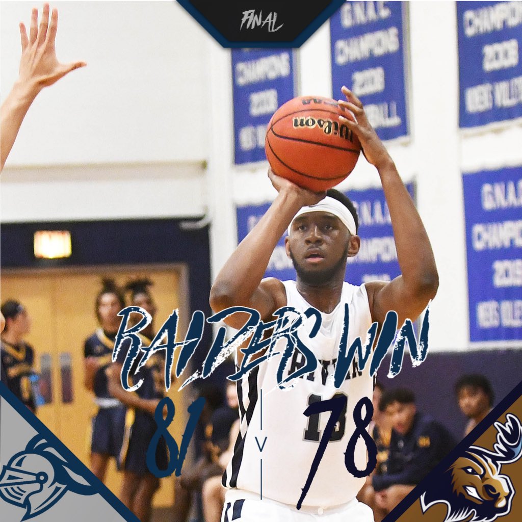 RivierRaiders's tweet photo. @RivierMensHoops takes down the Moose of UMaine-Augusta this afternoon to improve to 2-1. https://t.co/HTIR45jCNf