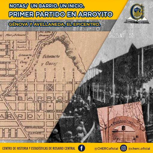El día de hoy se cumplen 95 años del primer partido oficial de <a href="/RosarioCentral/">Rosario Central</a> en el que es hoy el “GIGANTE DE ARROYITO” y casualmente su primer rival fue <a href="/Newells/">Newell’s Old Boys</a>. En este #CHERChilos te contamos los detalles de esta INAUGURACIÓN CLÁSICA.