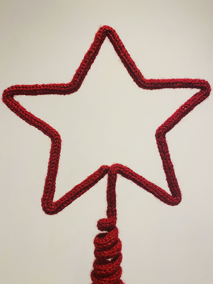 TheWoolwinder's tweet photo. 🌟 Tree topper🌟

This was a custom order but I really like it! Thinking of adding these to the shop. What do you think?

#star #treetopper #handmade #christmastree #knittedwiredecor #custommadedecor #knittedchristmasdecorations #handmadechristmasdecorations #handmadechristmasuk https://t.co/tblThhvERX