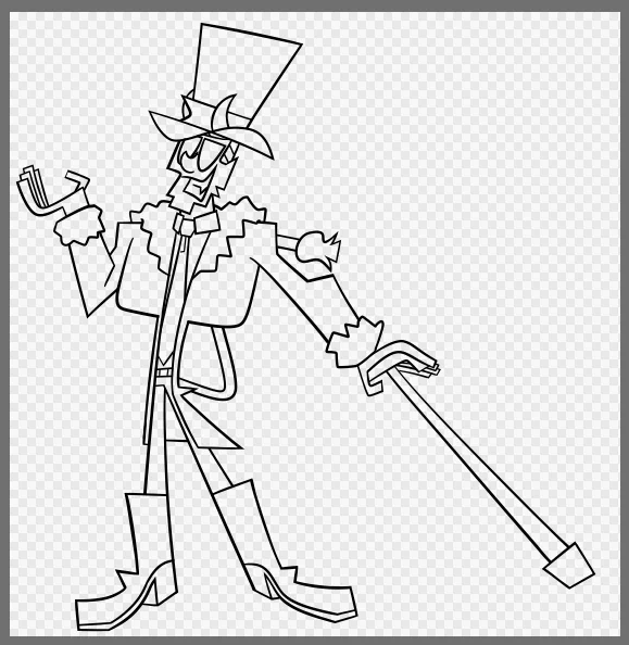 LINEART DONE just gotta colour and shade 