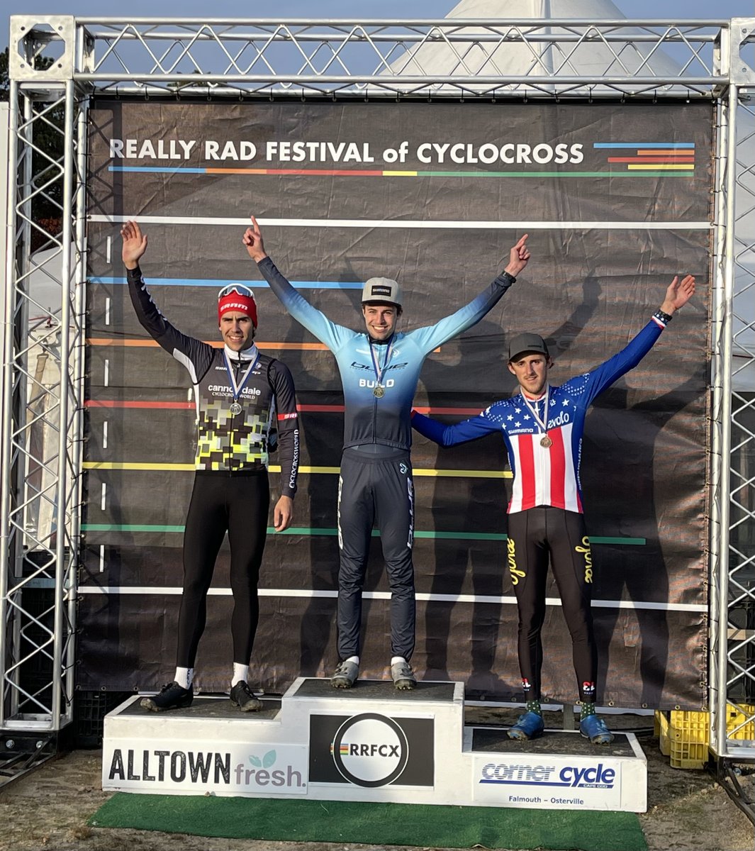 Another great day for Colorado at the Really Rad Festival of Cyclocross. Eric Brunner repeats as victor. Gage Hecht takes third. Scott Funston  and Lauren Zoerner take the U23 wins