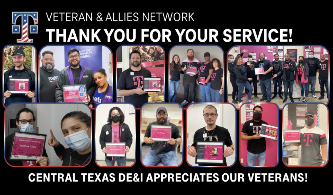 We spent all week celebrating our CTX DE&I chapter Veterans. We are a better team because of you!#MobilizeForService #VAN #VeteransDay2021 🇺🇸🇺🇸🇺🇸🇺🇸🇺🇸
