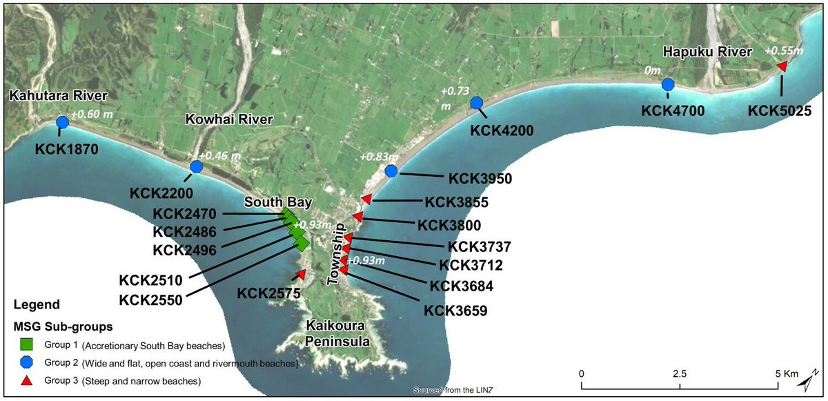 GeoscienceNZ's tweet photo. Just published! "Geomorphic responses of uplifted mixed sand and gravel beaches: combining short-term observations from Kaikōura, New Zealand with longer-term evidence" by K. MacDonald et al.
Read for free with GSNZ: https://t.co/FElRoSDkGU
#NZgeoscience #earthquake #kaikoura https://t.co/Opm9pbAFAq