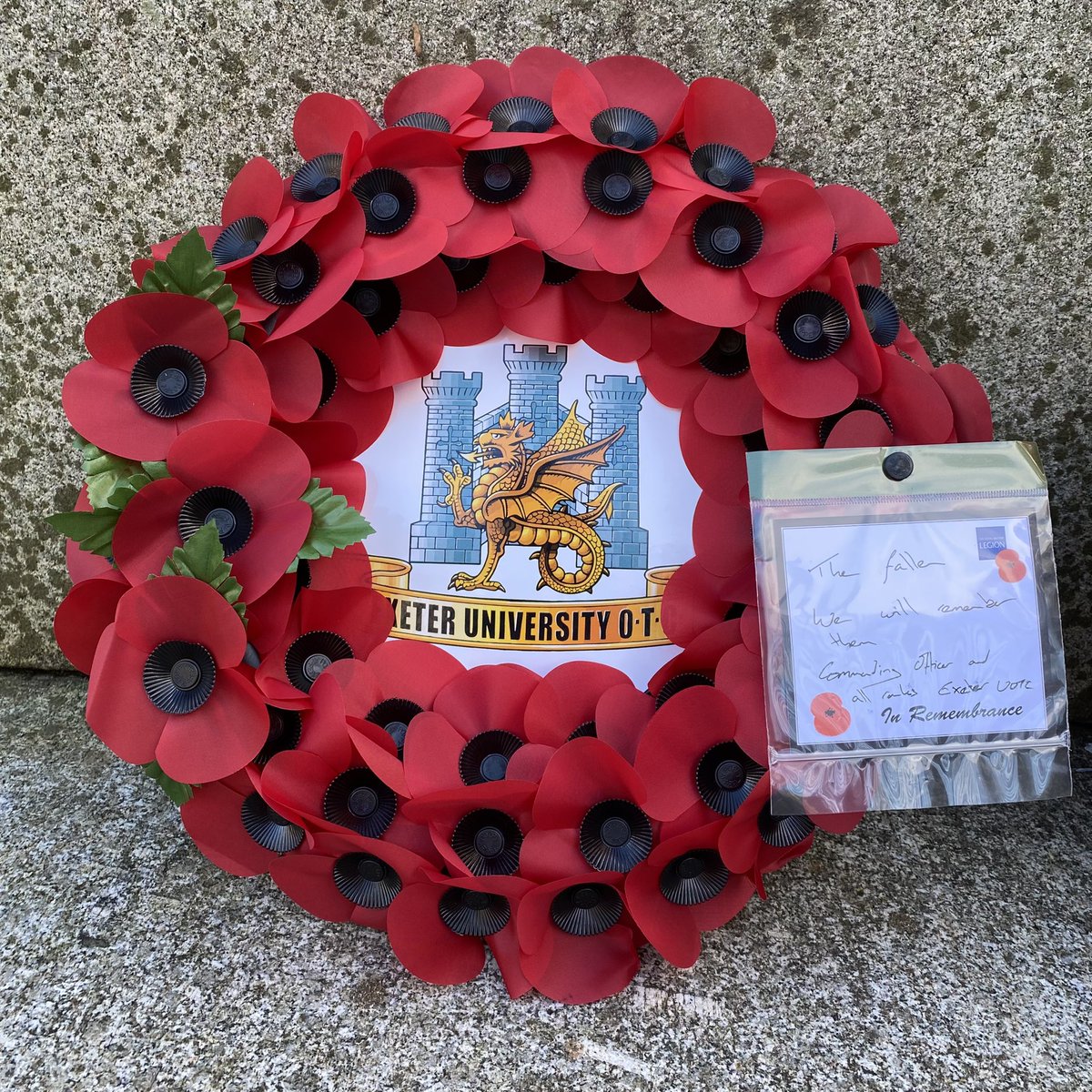 Remembrance Day

Today our officer cadets paraded at Exeter Cathedral, honouring the lives of all those who have fallen in conflicts across the world.

We will remember them.
 #RemembranceSunday #remembrance #RBL #poppyappeal #euotc #uotc