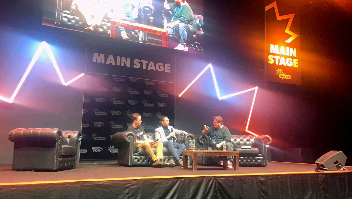 MiniWarTheMovie's tweet photo. HIGHLIGHTS FROM MCM COMIC CON 
It was a real pleasure to join @EvoFilmsUK on the main stage @MCMComicCon. We had a fantastic weekend with a wonderful turn out. For those who missed the exciting news, @MiniWarTheMovie will be released in the UK on 22nd November on @SkyUK Store!! https://t.co/F0L1Div1LC