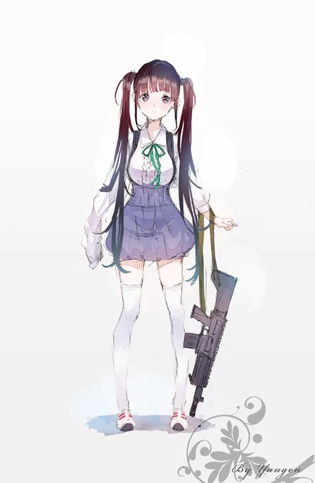 昔のなんかのキャラデザ出てきたので供養です 