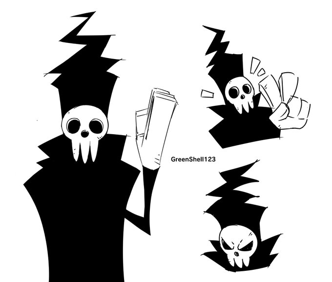 Lord Death's a funny little guy #SoulEater 