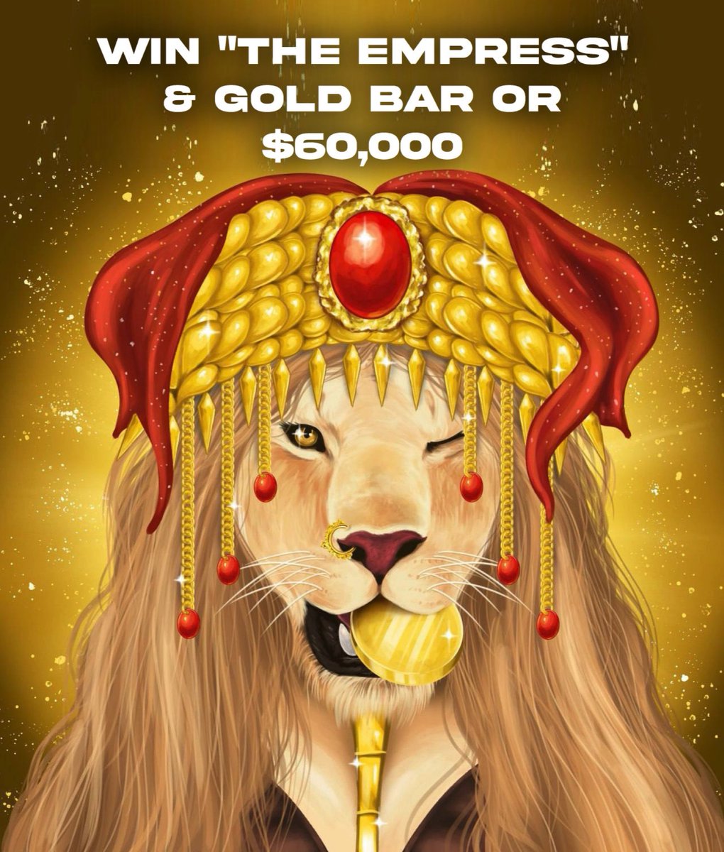 GOLDENHEROESNFT's tweet photo. Join our BIGGEST GIVEAWAY to have a chance to win THE IMPRESS ultra rare #NFT and one gold bar ($60k value) or $60,000 in cash! 🥳

To enter : 
Follow @goldenheroesnft on twitter &amp; instagram

 Like this post and retweet 

Join us on Discord (link in bio)

Tag a friend here ⬇️ https://t.co/DEA3cbGIJr