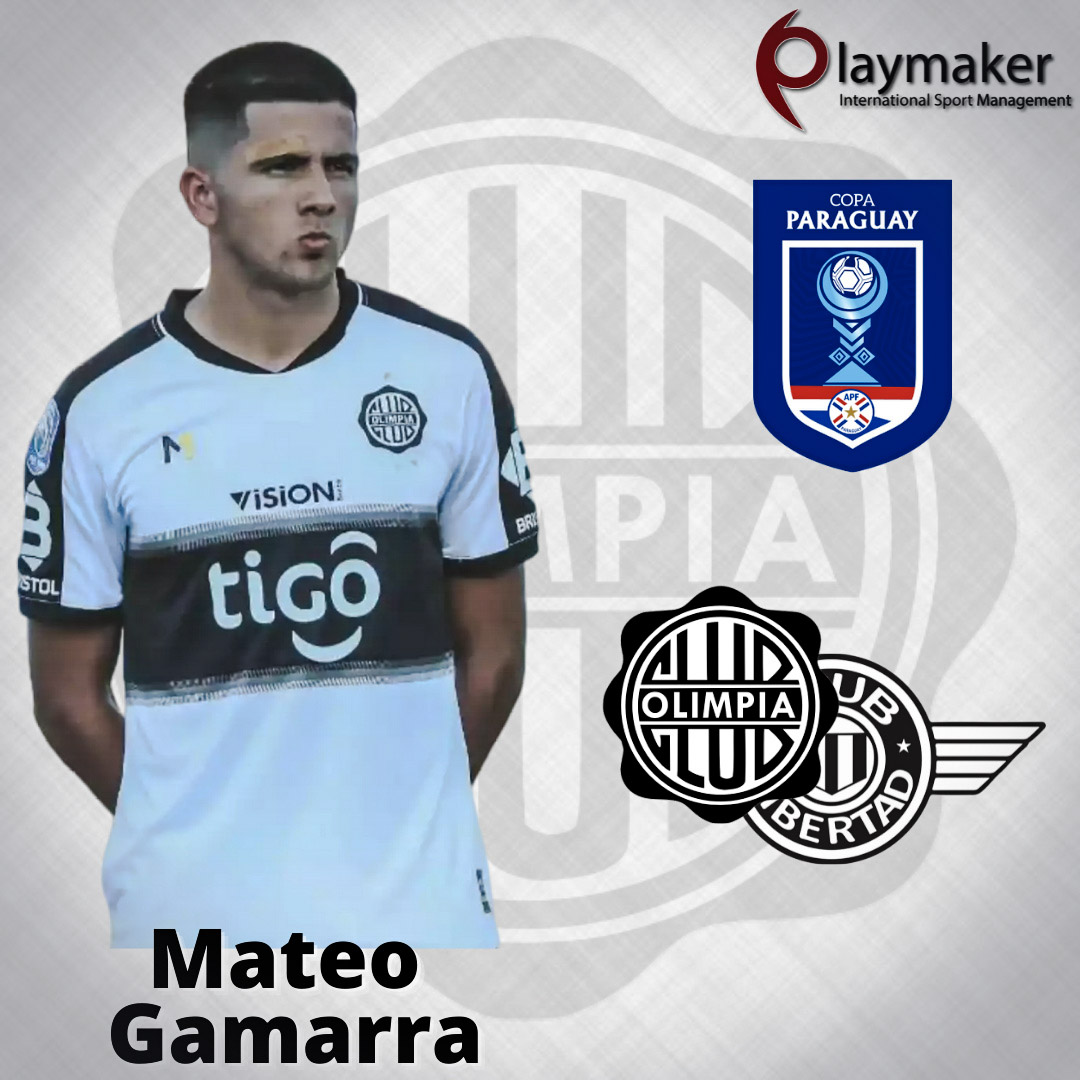 playmaker_py's tweet photo. Nuestro representado Mateo Gamarra es titular en @elClubOlimpia frente a @Libertad_Guma en el juego por la semifinal de la @CopaParaguayAPF https://t.co/7lQjeApP4x