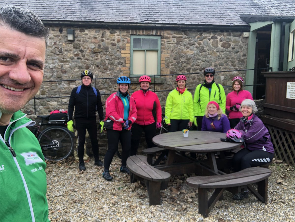 Great cycling conditions today for  a lovely ride out to Piercebridge and a stopover at Ulnaby Village Farm Shop. Great effort from all. #cycling #ridedarlo #lovedarlo  #letsride #guidedrides <a href="/letsrideuk/">Let's Ride</a> <a href="/LetsRideNE/">Let's Ride North East</a> 🚴‍♂️💚