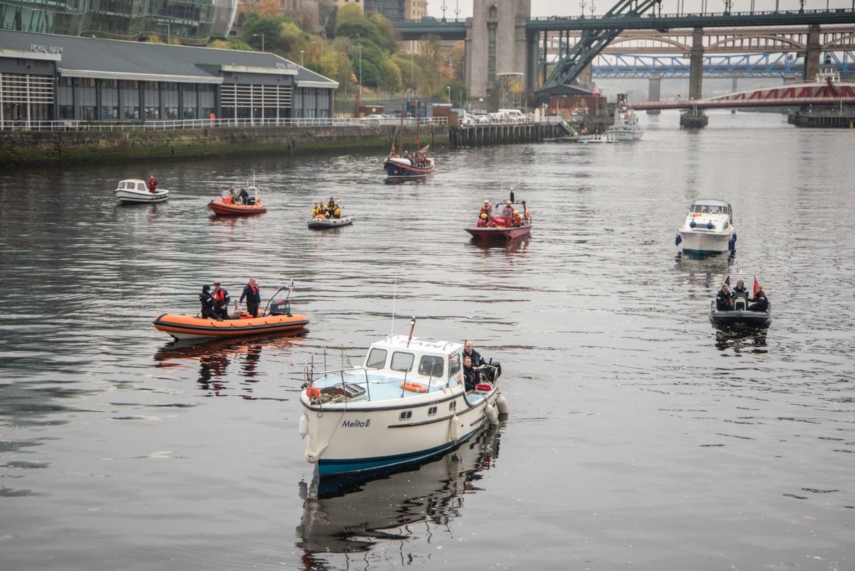 We will remember them. Thank you to every organisation that joined us in paying our respects on the #Tyne today ⚓️ @MVSHQ <a href="/Port_of_Tyne/">Port of Tyne</a> <a href="/NEMaritime/">nemaritimetrust</a> <a href="/SeaCadetsUK/">Sea Cadets</a> @TWFRS_CFO