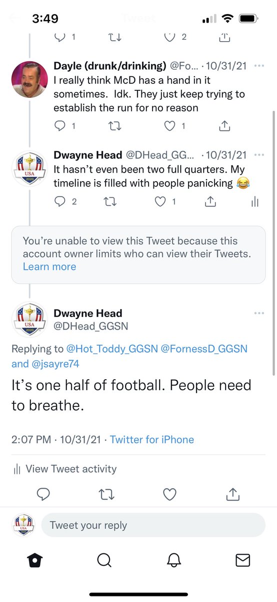 DHead_GGSN's tweet photo. @Grant_GGSN @Hot_Toddy_GGSN I guess this was the exchange that got me blocked? 😂😂 https://t.co/RKJExwHehB
