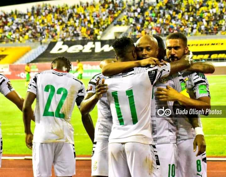 SaddickAdams's tweet photo. FT: Ghana 🇬🇭 1-0 South africa 🇿🇦 

Ghana through to the playoffs of the 2022 World Cup Qualifiers. https://t.co/Z8cmteJXIj