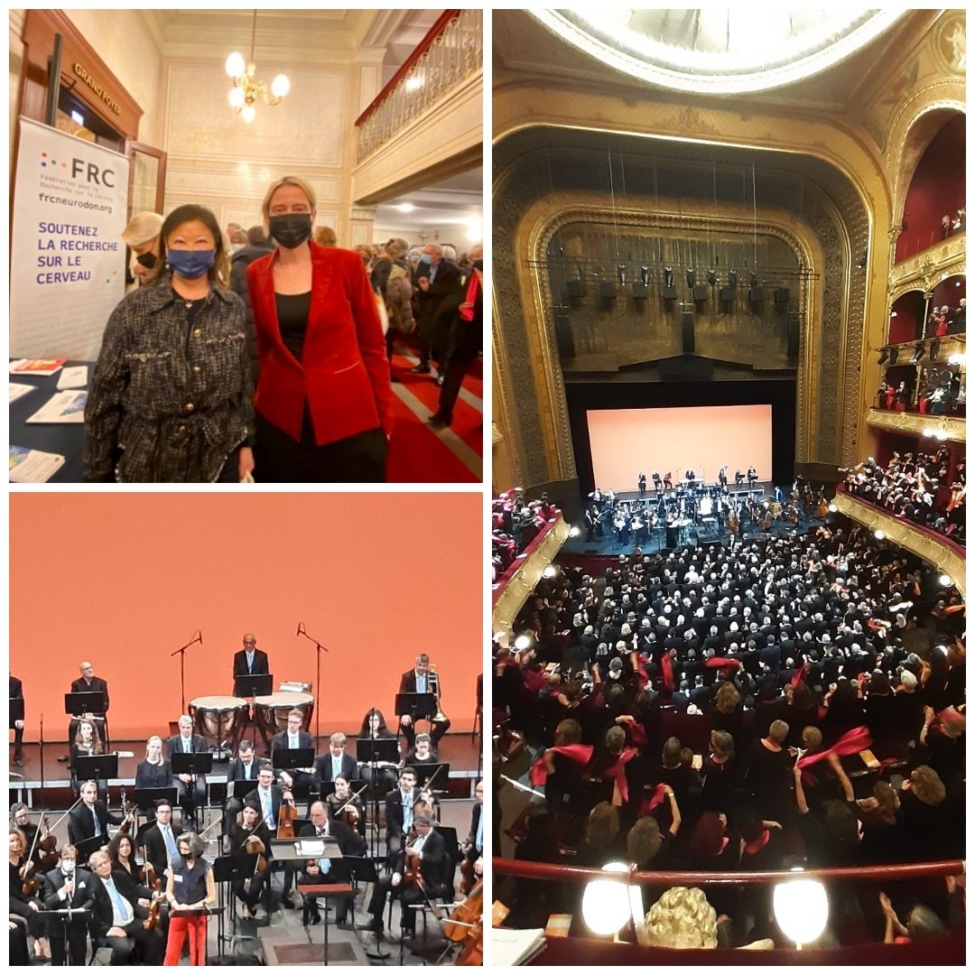 Avec <a href="/jdHAUTESERRE/">Jeanne d'Hauteserre</a>,nous avons assisté au magnifique concert porté par <a href="/VeniteCantemus/">Venite Cantemus International</a> et Gabrielle Thierry,Présidente de l'asso "La Girafe Lyrique", au profit de <a href="/frcneurodon/">FRC Neurodon</a>. Une très belle démarche bénéficiant du #LabelParisEurope. Bravo à tous pour votre investissement ! 👏🎻