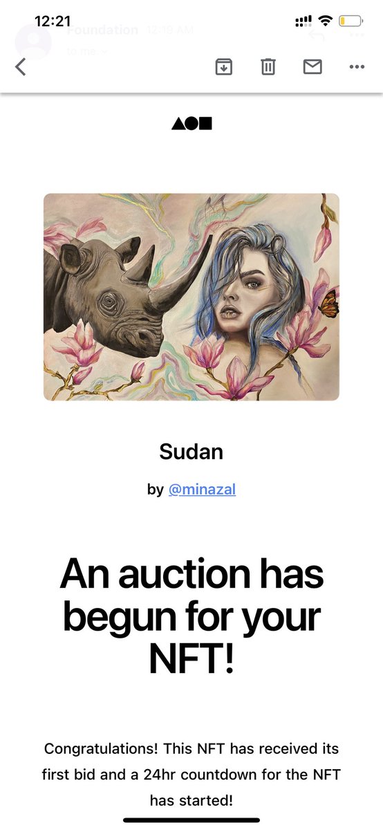 minazall's tweet photo. wOoow The "Sudan" auction has started!  The current offer is 0.69 eth @Cryptinish thank you so much 🚀🚀 https://t.co/FOeNbjdpyI