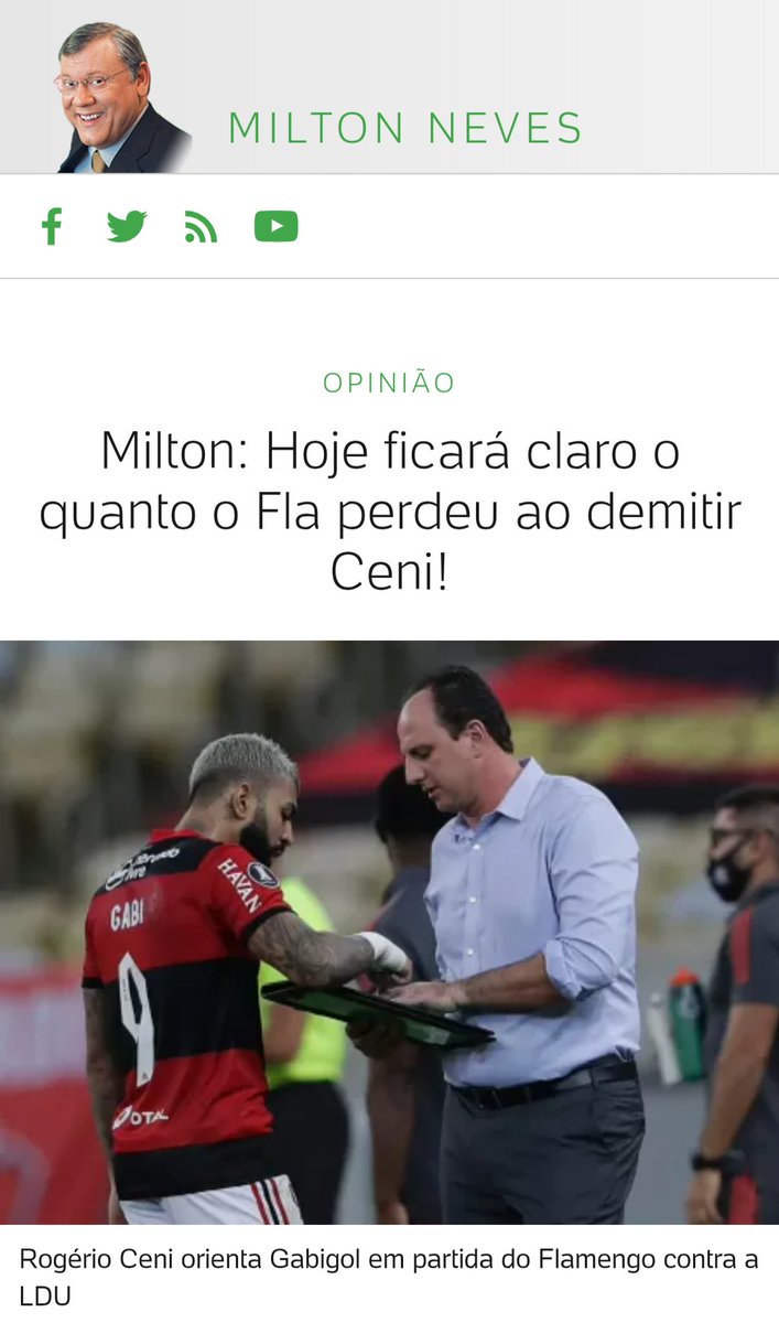 PdTorcedor's tweet photo. @Miltonneves sabe tudo de futebol, principalmente quando é pra opinar contra o #Flamengo 

#Mengao #Fla #Mengo #MiltonNeves 

https://t.co/S71sMHBZ5q https://t.co/hWSoSylb0C