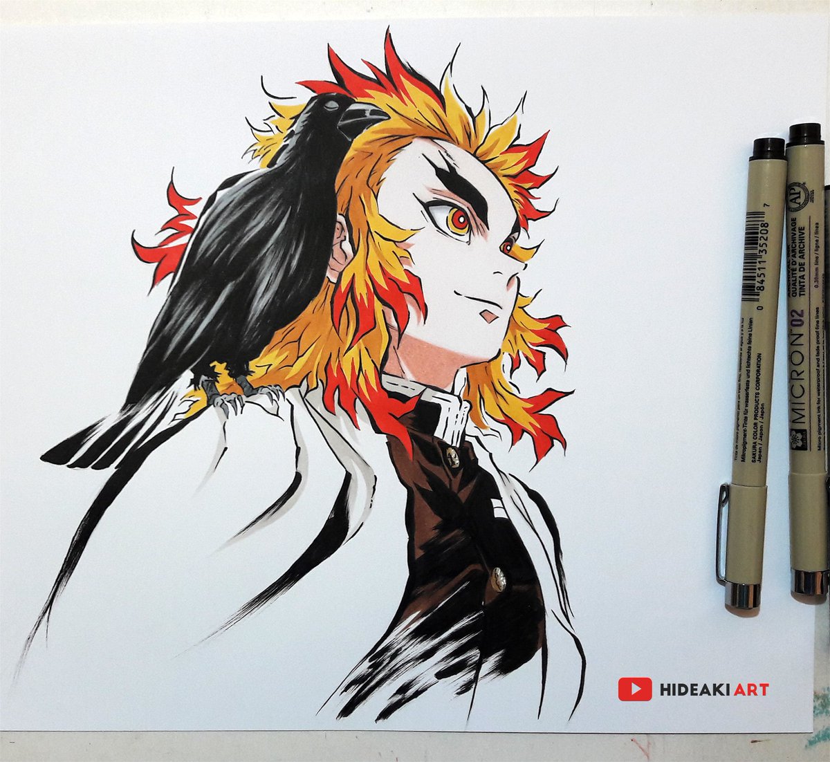 Hideaki Art✏COMMISSIONS OPEN✏ on X: My drawing of Shinra and an