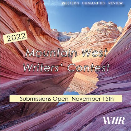 WH_Review's tweet image. Contest opens at midnight! See website for details and link to submit!

This is a regional contest open to all writers currently living in Arizona, Colorado, Idaho, Montana, Nevada, New Mexico, Wyoming, and Utah.

Our judges:
Blas Falconer (poetry)
Susan Neville (prose)