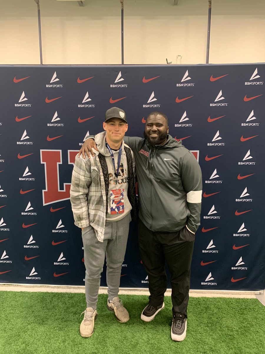 Thank you to <a href="/LyonCollege/">Lyon College</a> for the college visit and game day! Enjoyed meeting the coaches and staff!!
