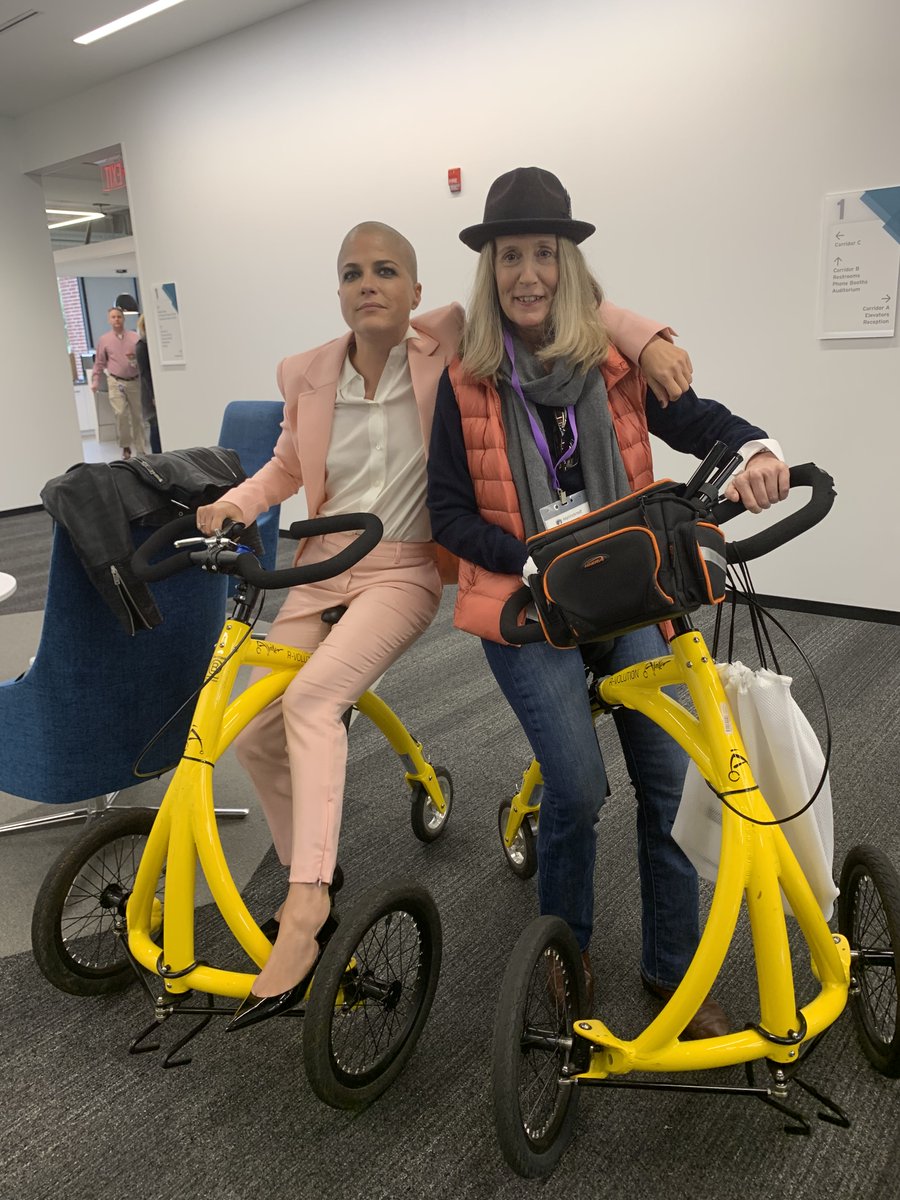 TheAlinker's tweet photo. and then Elizabeth Jones met 
@SelmaBlair
 ... connected on their Alinkers... #Alinker #GameChanger #keepmoving #activateyourbrain #ms #MultipleSclerosis 
@sheeo_world @Journeywoman @bcorpuscan https://t.co/k3WKChyIDG