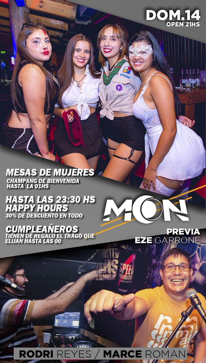 MOONDISCO1's tweet photo. Domingo en MOON DISCO 🤙
Metemos fiesta 🎉
Marce Román y Rodri Reyes #LaRompen 😎

 S O R T E O‼️

👉3 Combos SERNOVA‼️ NEW
👉1 Balde Corona 🍻
👉2 Vales de $1500
👉1 Vale de $2500

🔁Rt
❤Fav
✅ Etiqueta a dos amigxs https://t.co/HIWlyutuIz