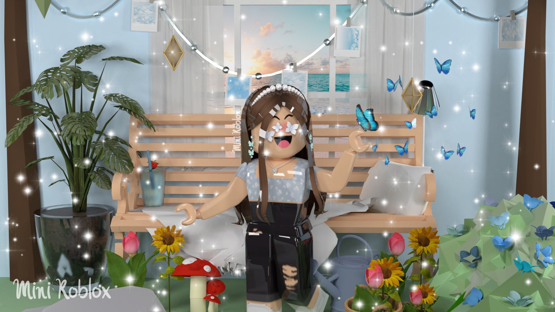 Cute Christmas Roblox Wallpaper